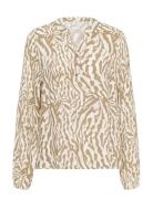 Kamathilde Blouse Beige Kaffe