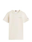 Mini Corp T-Shirt Beige Tommy Hilfiger