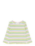 Tnstsofia L_S Rib Tee Patterned The New