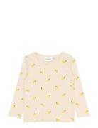 Tnstsmilla L_S Rib Tee Cream The New