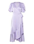 Sinda Dress Purple A-View
