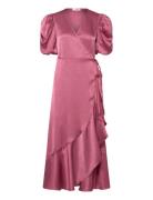 Sinda Dress Pink A-View