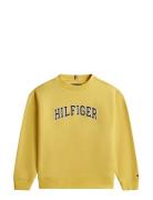 Hilfiger Varsity Sweatshirt Yellow Tommy Hilfiger