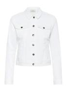 Kazelina Denim Jacket White Kaffe