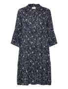 Kaellen Amber Dress Navy Kaffe