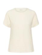 Kafelicity S/S Blouse Cream Kaffe