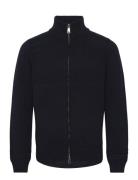 Mmgalonso Zip Cardigan Navy Mos Mosh Gallery