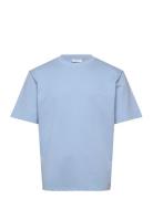 O-Neck Tee Over S/S Blue Lindbergh
