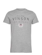 Vinson Raz Reg Tee Men Grey VINSON