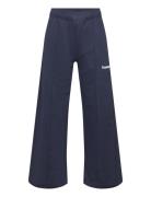 Hmljr Loose Wl Pintug Sweatpants Blue Hummel