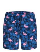 Jpstmaui Vibes Novelty Aop Swim Short Sn Blue Jack & J S