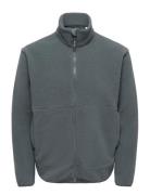Onsjason Prtc Fleece Jacket Otw Noos Grey ONLY & SONS