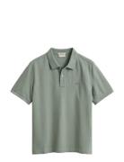 Reg Shield Ss Pique Polo Green GANT