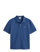 Reg Shield Ss Pique Polo Blue GANT