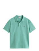 Reg Shield Ss Pique Polo Green GANT