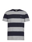 Bar Stripe Ss T-Shirt Patterned GANT