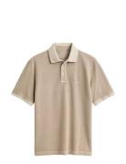 Sunfaded Ss Polo Beige GANT