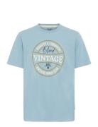 Bhib Logo S/S Tee Blue Blend