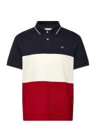 Cut And Sewn Ss Polo Navy GANT
