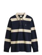 Striped Rugger Navy GANT