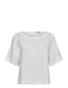 Bs Lucianne Regular Fit Top White Bruun & Stengade