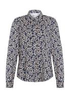 Lina Miniflora Shirt Navy Newhouse