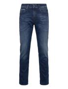 Grover Trousers Straight Hyperflex Matrix Blue Replay