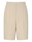 Yasreemaj Hw Bermuda Shorts - D2D Beige YAS