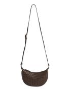Gabymbg Cross. Bag, Weave Brown Markberg