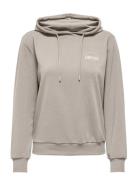 Onpcava Life Hood Ls Loose Swt Beige Only Play