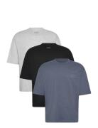 3 Pack Relaxed T-Shirt Black Lyle & Scott