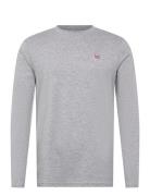 Shane Reg Cot Vin M Tee Ls Grey VINSON