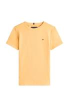 Essential Cotton Reg Fit Tee Ss Orange Tommy Hilfiger