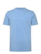 Mens Stretch Crew Neck Tee S/S Blue Lindbergh