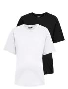 Olmonly Life S/S 2-Pack Top Jrs Patterned Only Maternity