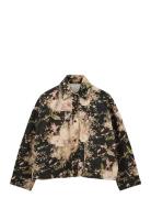 Amayasw Boxy Denim Jacket Patterned Sofie Schnoor