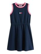 Wavy Flag Dress Slvls Navy Tommy Hilfiger