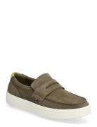 Modern Light Hybrid Suede Loafer Khaki Tommy Hilfiger