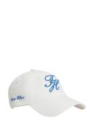 Th Script Soft 6 Panel Cap White Tommy Hilfiger