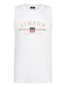 Sonny Reg Sj Vin M Tank White VINSON