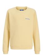 Jjbrandon Sweat Crew Neck Jnr Yellow Jack & J S