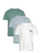 Jjbrandon Tee Ss Crew Neck 3Pk Mp Jnr White Jack & J S