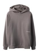 Nlmheppe Ls Sweat W. Hood Grey LMTD
