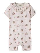 Nbfgayo Sik Ss Sunsuit Lil Pink Lil'Atelier
