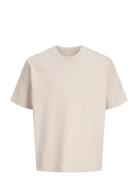 Jjeharrison Structure Tee Ss O-Neck Sn Cream Jack & J S