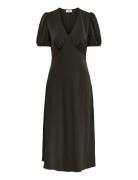 Jdyaya Life S/S Midi Dress Wvn Dia Brown JDY