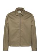 Ls Cotton Wing Collar Shirt Jack Khaki Calvin Klein