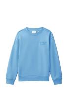 Relaxed Crewneck Blue Calvin Klein