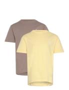 2-Pack Monogram Top Yellow Calvin Klein