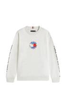 Fun Flag Graphic Sweatshirt Grey Tommy Hilfiger